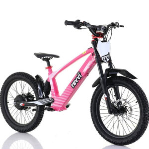 Girls Pink Revvi 20 Inch Wheel 10+ Electric Balance Stunt Bicycle