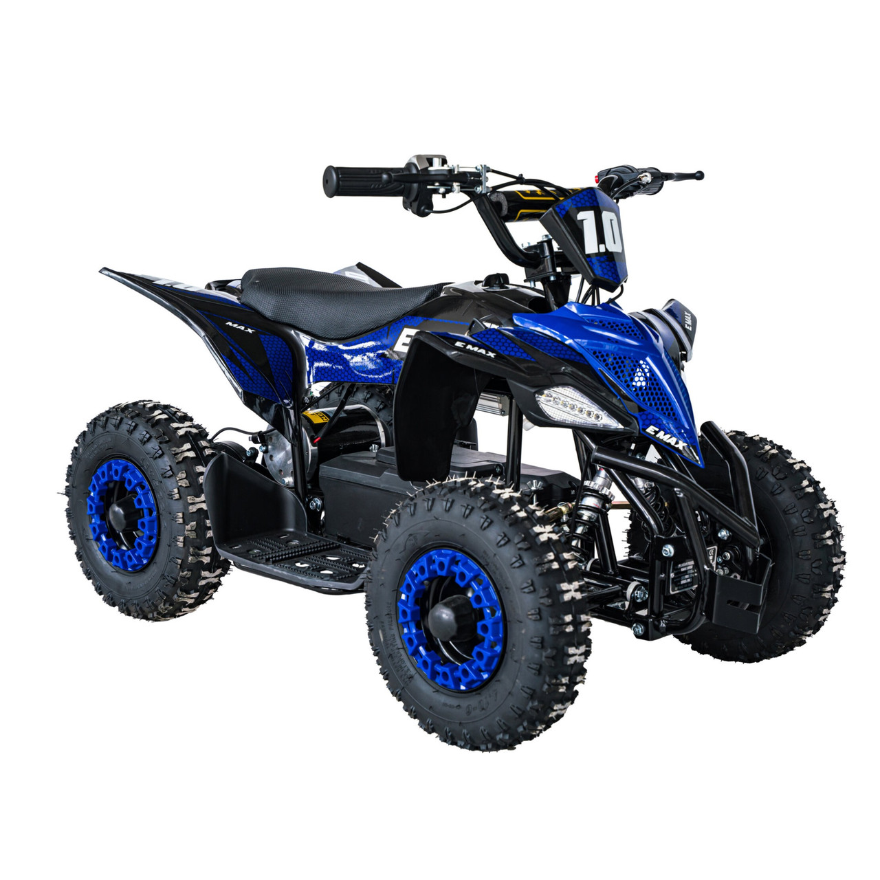 Kids Blue 1000W 48V Age 7-11 Battery Powered Electric Quad Bike - Image 7