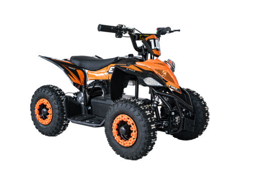 Kids Orange 48V 1000W Age 7-11 Battery Powered Quad Bike