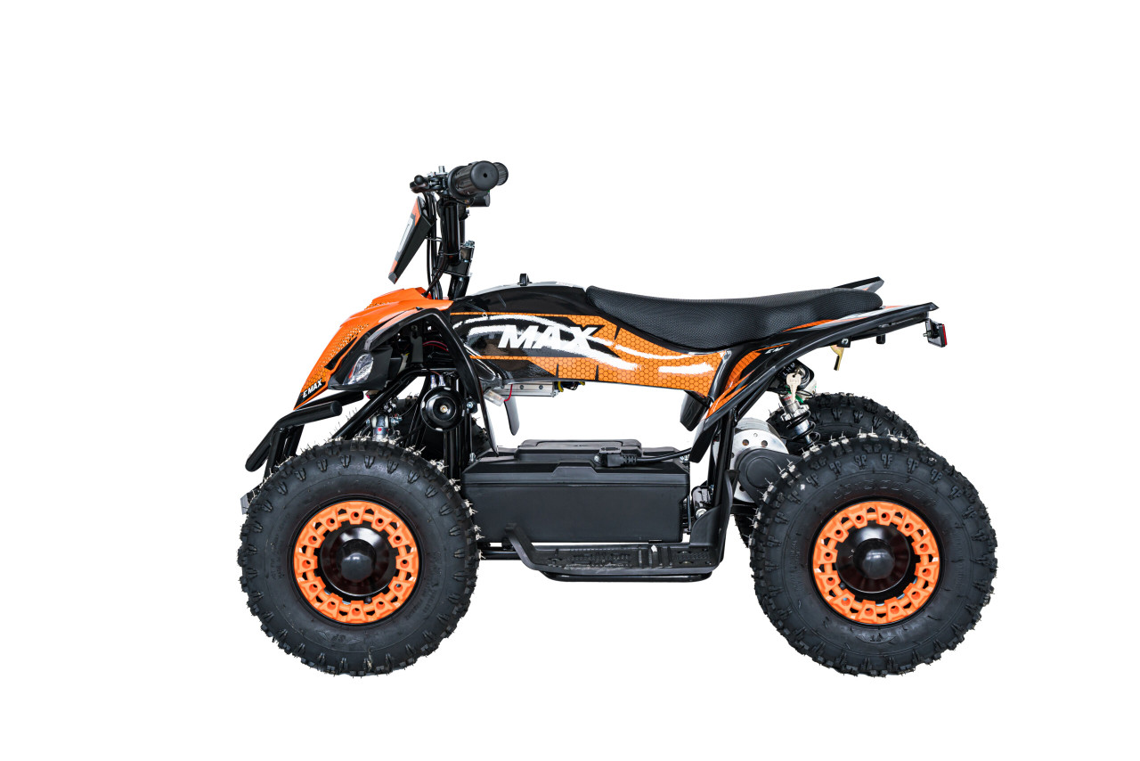 Kids Orange 48V 1000W Age 7-11 Battery Powered Quad Bike - Image 7