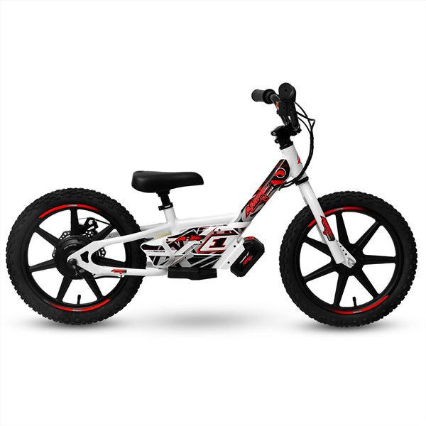 Kids White Fox Off Road 24v Lithium Battery 16 Inch Balance Bike - Image 4