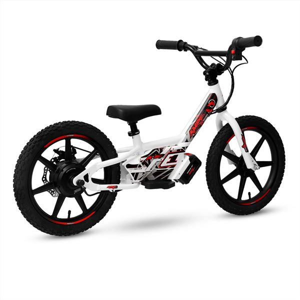 Kids White Fox Off Road 24v Lithium Battery 16 Inch Balance Bike - Image 3