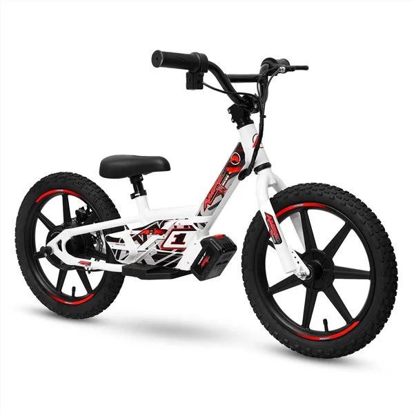 Kids White Fox Off Road 24v Lithium Battery 16 Inch Balance Bike - Image 5